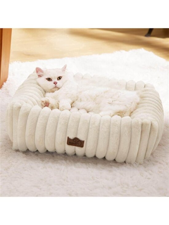 Other - Orthopedic Dog Bed for Small Dogs & Cats Washable Furry Pet S(20"x 19" x 6")